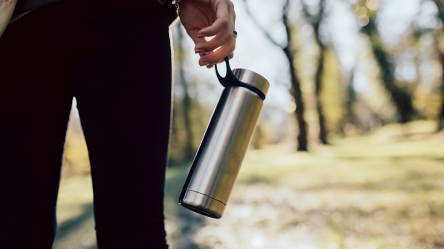 Reusable water bottle