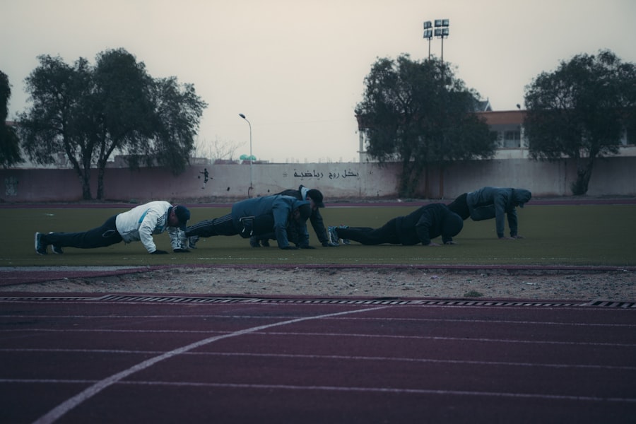 Photo Morning workout